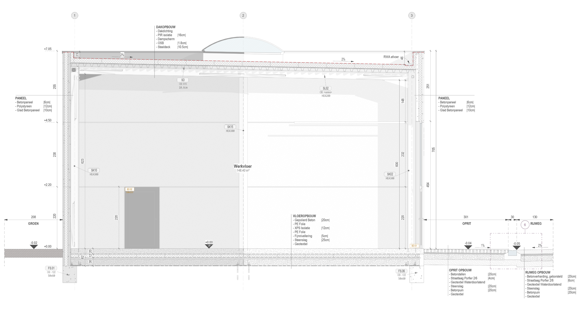 Architectural secton